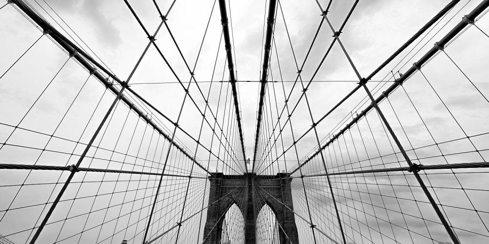 Brooklyn Bridge NY Black and White Photography