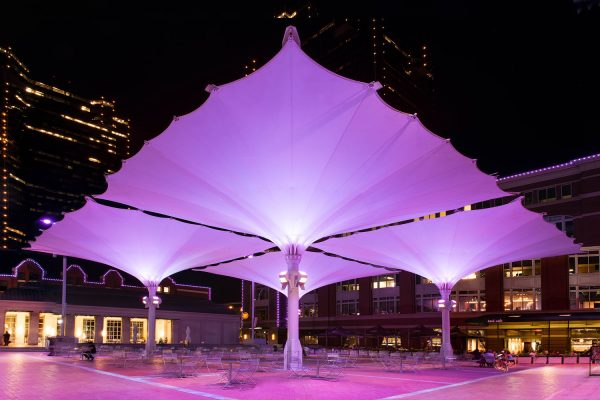 Sundance Square Umbrellas Fort Worth TX