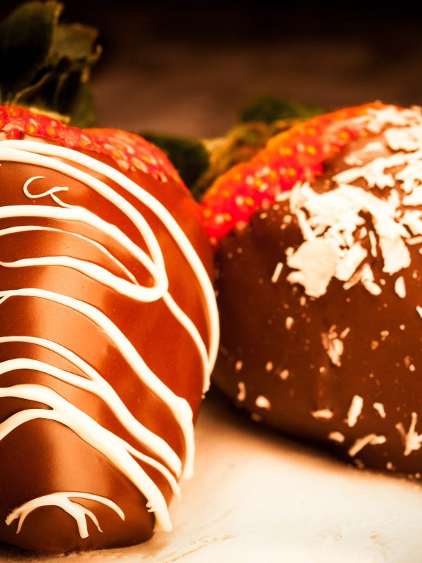 Chocolate Covered Strawberries Food Photography