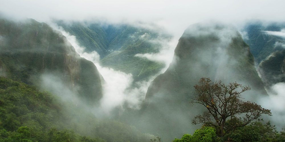 Machu Picchu Andes Mountains Landscape Photography